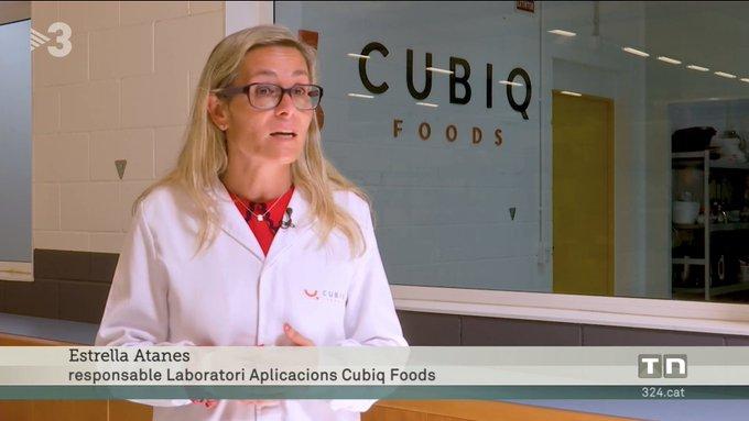 Imagen de la entrevista de CUBIQ FOODS al Valor Añadido de TV3