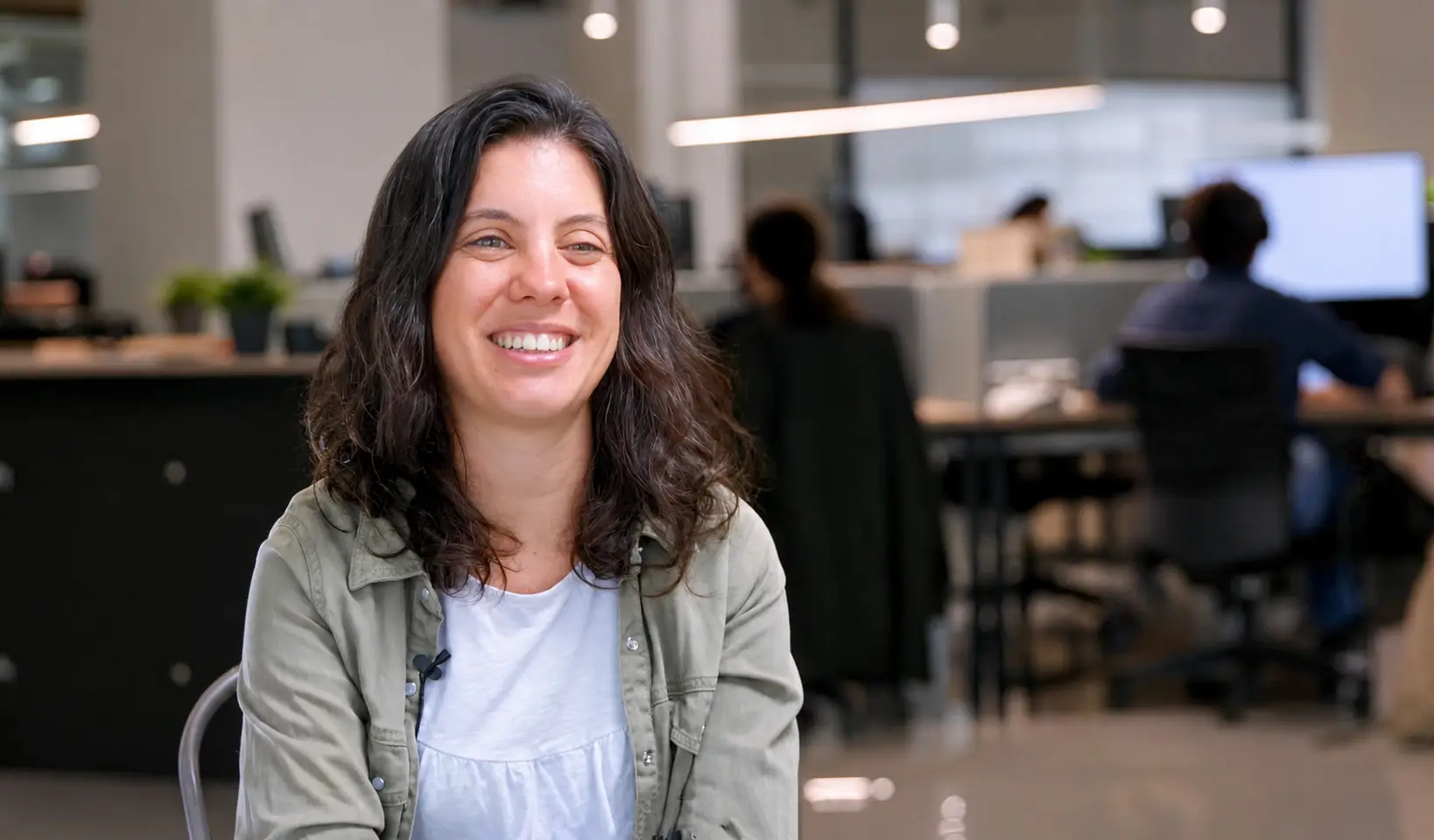 La Dra. Marta P. Estarella, CEO de Qilimanjaro Quantum Tech, durant l'entrevista.